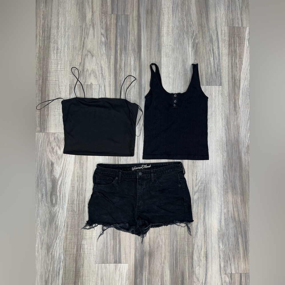 Tops and short set